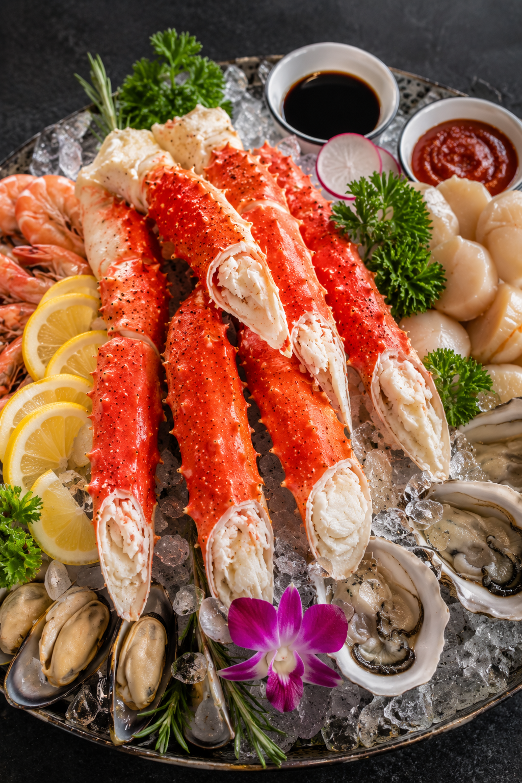 🔥 Buy More Get More! Wild-Caught King Crab Legs – Giant Legs & Restaurant Quality