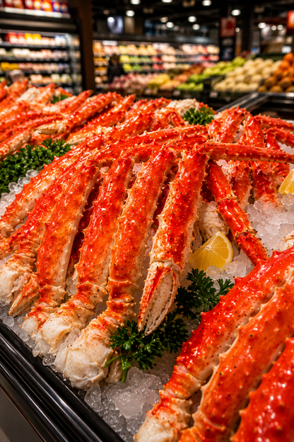 🔥 Buy More Get More! Wild-Caught King Crab Legs – Giant Legs & Restaurant Quality